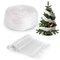 Faux Fur Ribbon Trim Fabric - 4" Wide x 36" Long (3 FT) - Soft Christmas Fur Great for Crafting, Sewing, and Decorating - White